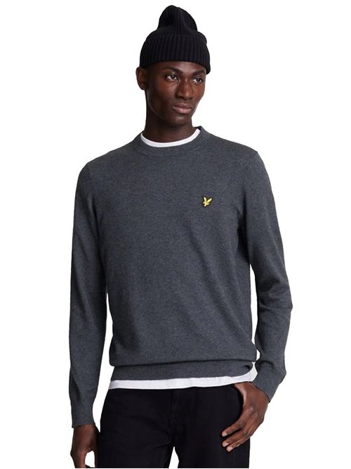 LYLE & SCOTT Maglioncino girocollo in cotone merino LYLE E SCOTT | KN2110VC398